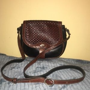 {Bally} Rare vtg Italian leather purse